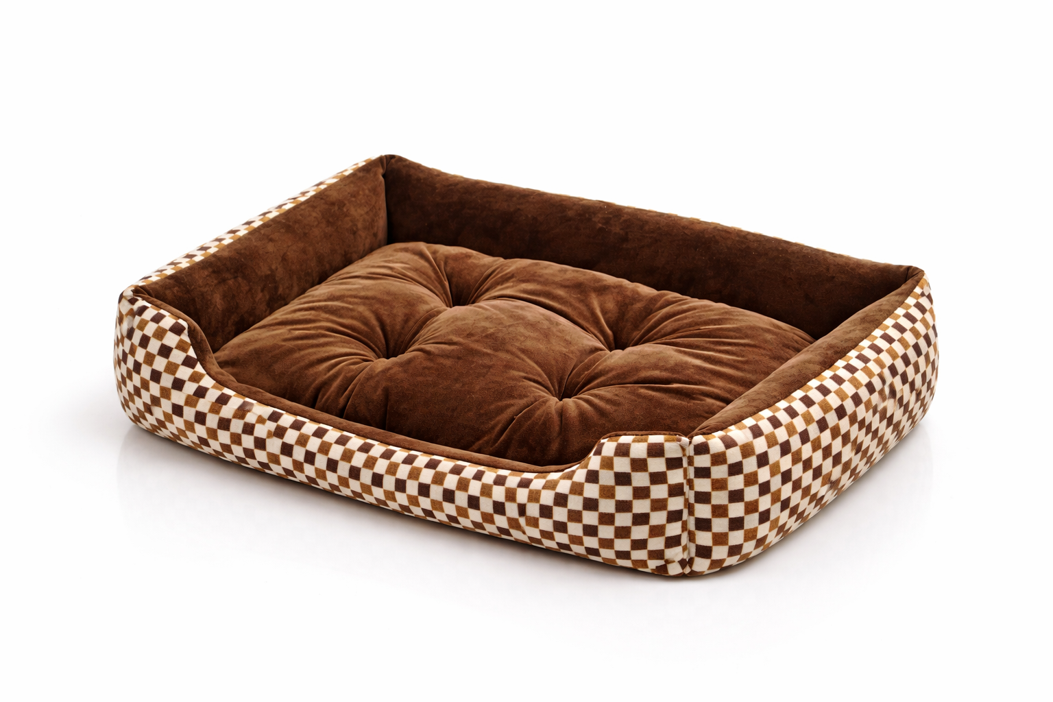 Cama Acolchoada Premium para Cães – Conforto Quente e Macio