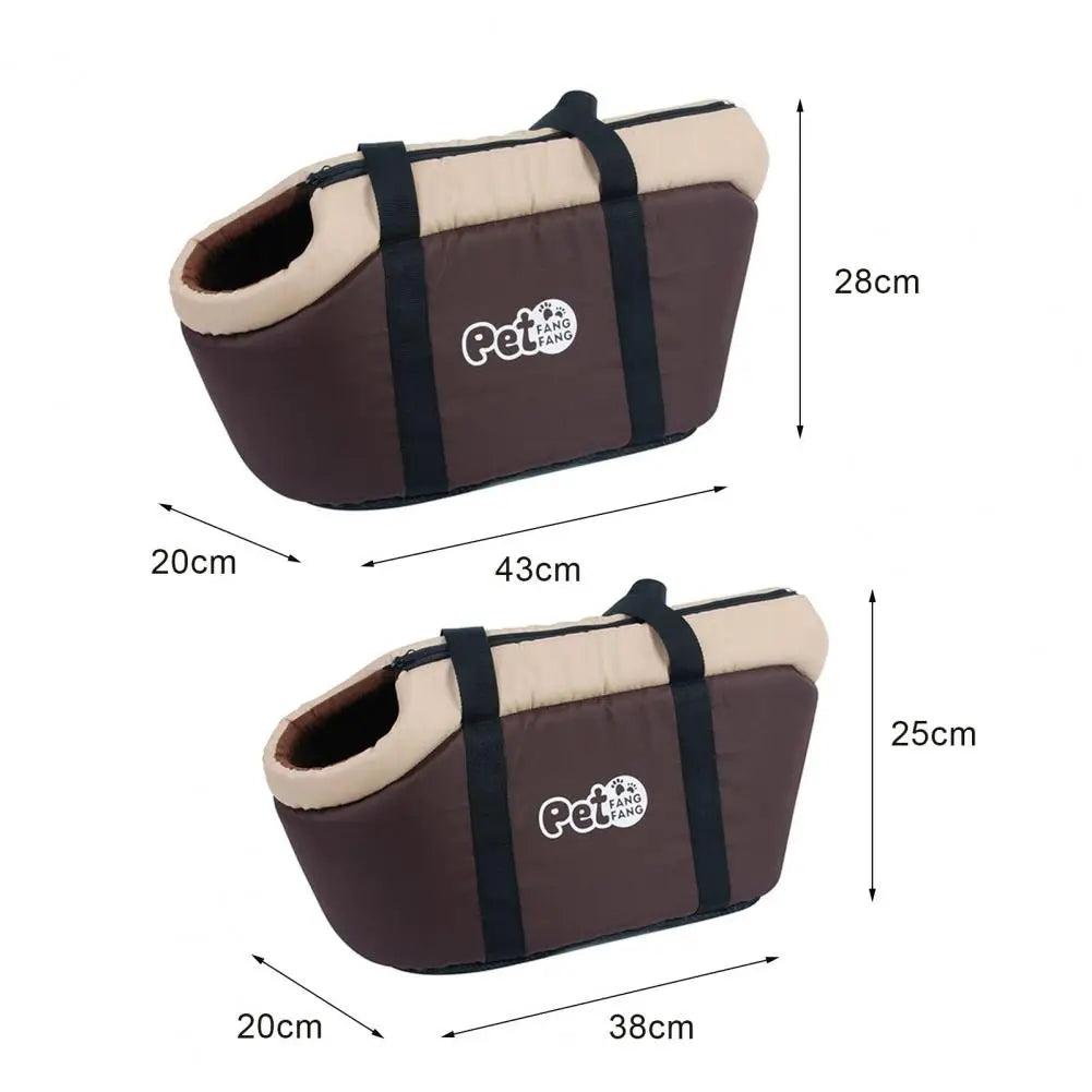 Bolsa de Transporte Acolchoada para Cães Pequenos – Conforto e Portabilidade