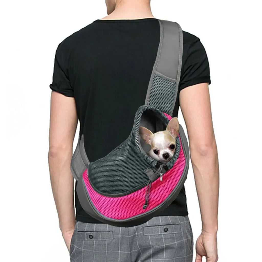 Mochila Transportadora para Cães e Gatos – Confortável e Respirável