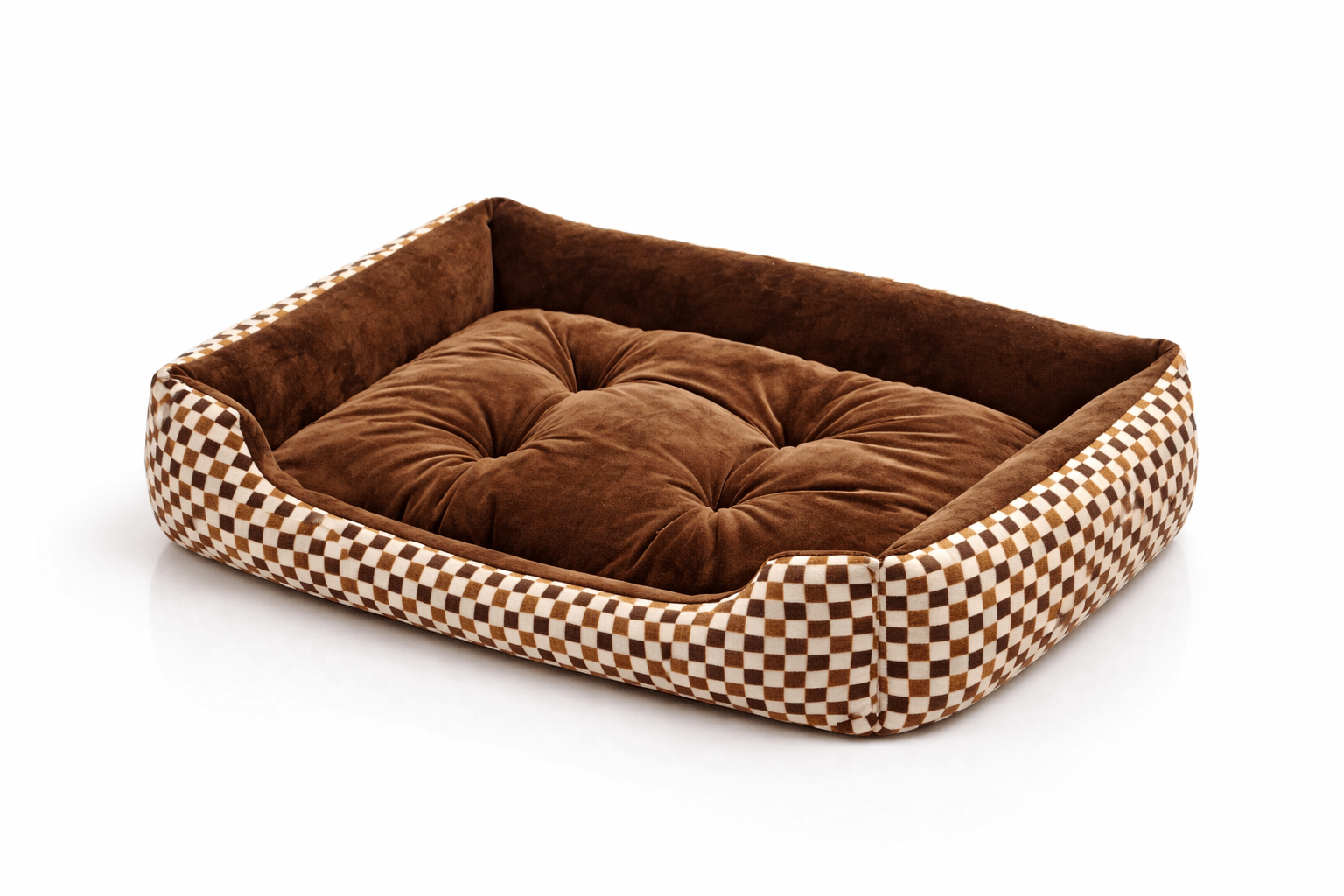 Cama Acolchoada Premium para Cães – Conforto Quente e Macio - DogCare.pt