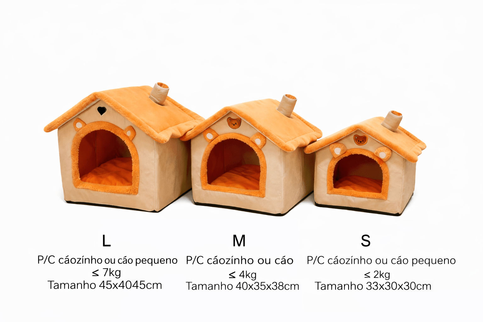 Cama Casinha para Cães Pequenos – Confortável e Lavável - DogCare.pt