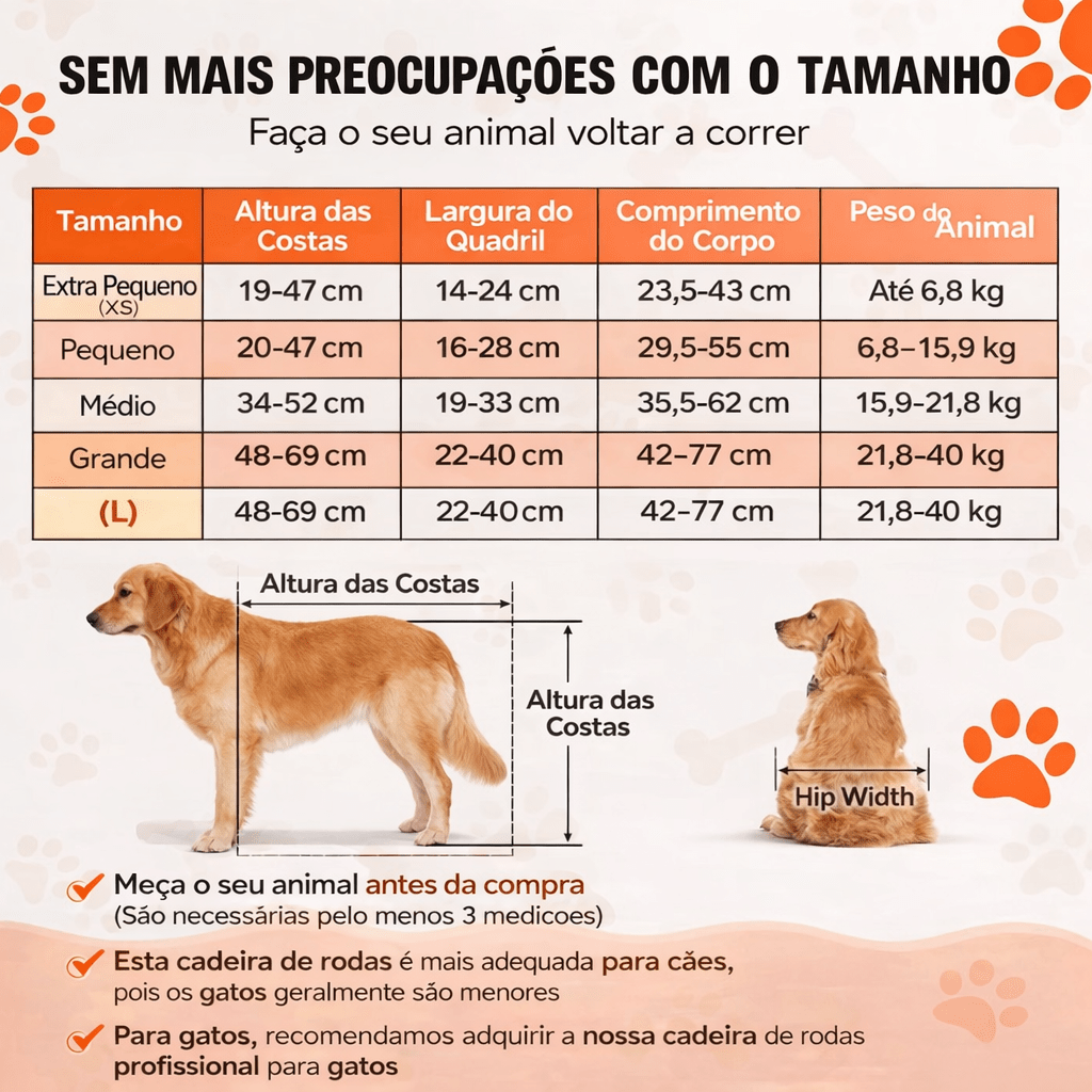 Carrinho Ajustável para Cães de Porte Grande – Estrutura Leve e Estável - DogCare.pt