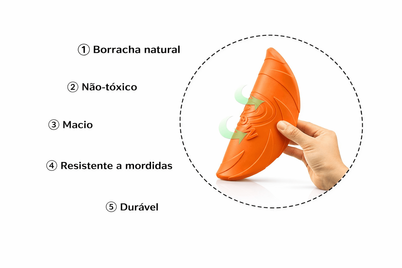 Disco Voador Resistente para Cães - DogCare.pt