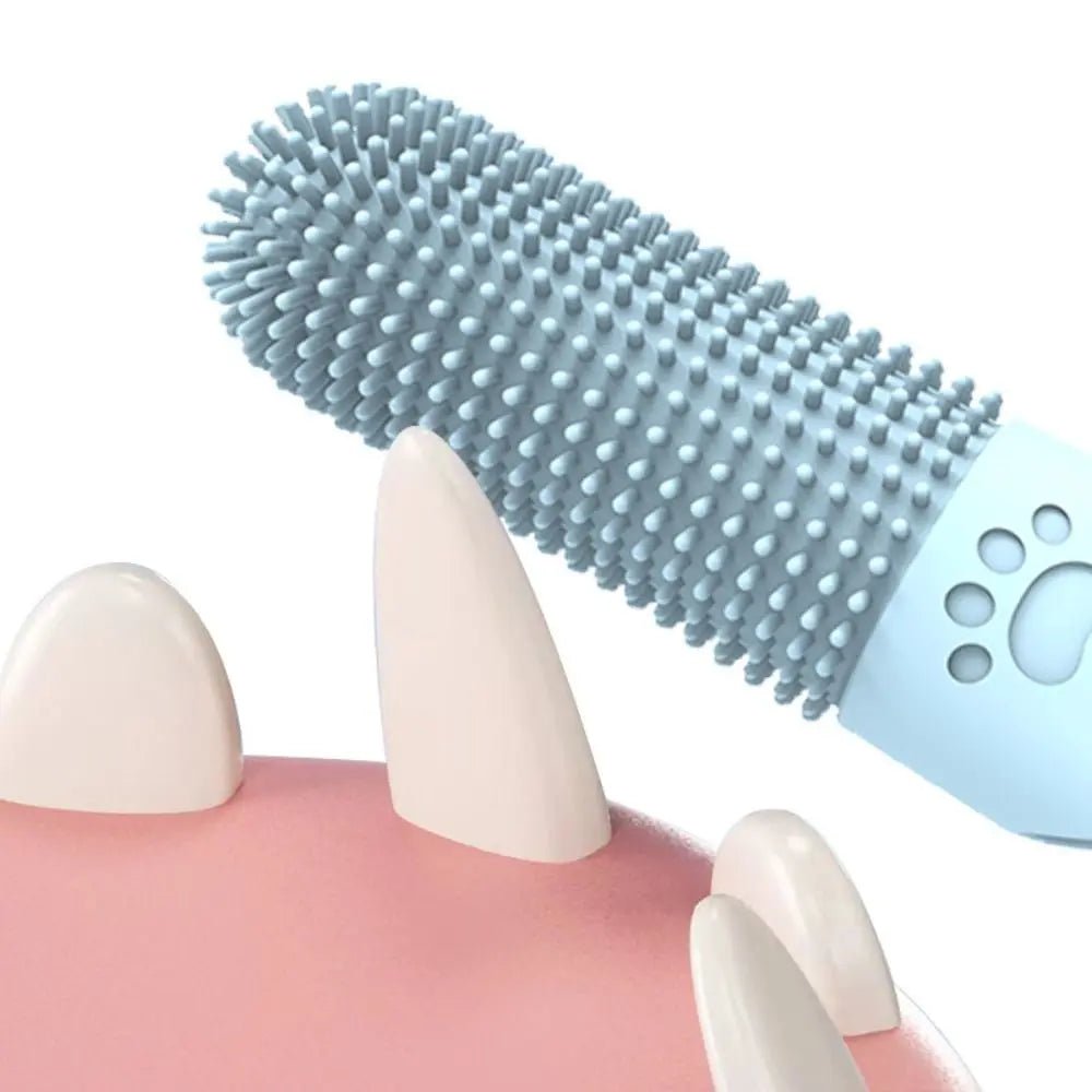 Escova de Dedo em Silicone para Cães – Higiene Oral no Dia a Dia - DogCare.pt