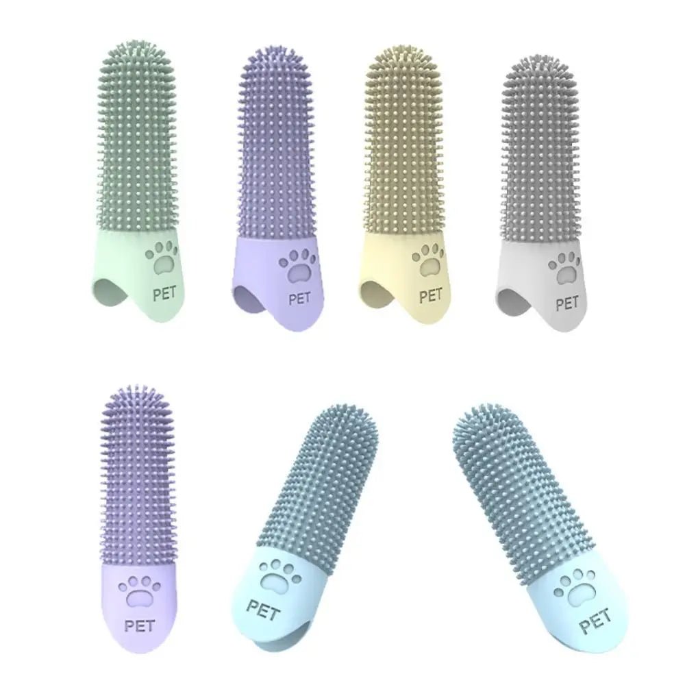 Escova de Dedo em Silicone para Cães – Higiene Oral no Dia a Dia - DogCare.pt