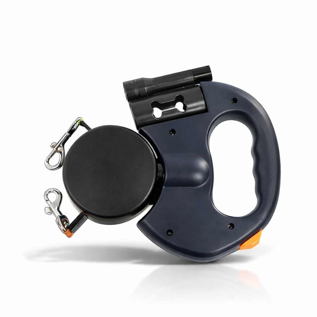 Trela Dupla Anti-Emaranhamento para cães