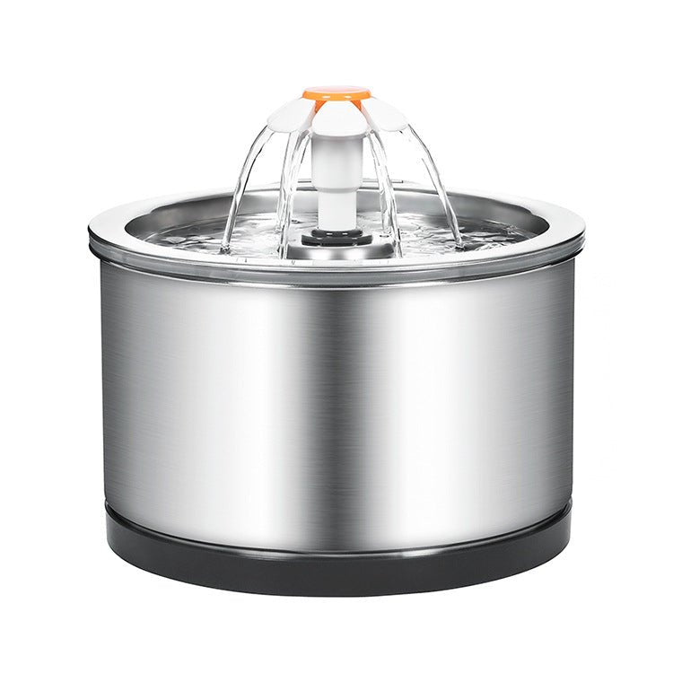 Fonte de Água Automática em Inox para Cães e Gatos – Silenciosa e Higiénica - DogCare.pt
