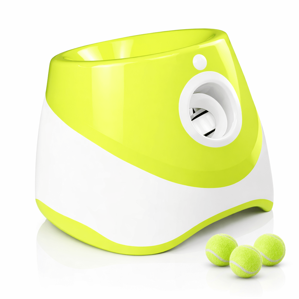 Lançador Automático de Bolas para Cães – Brinquedo Interativo com Sensor - DogCare.pt
