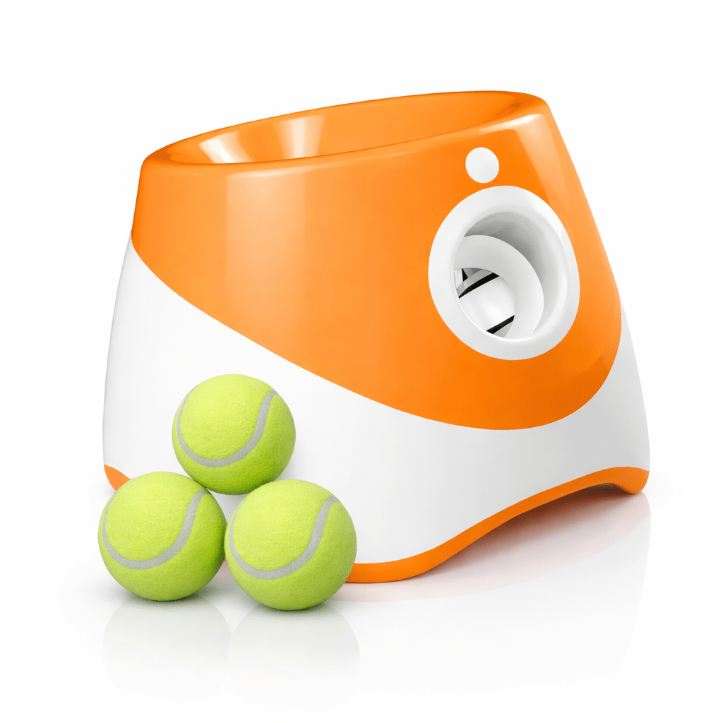 Lançador Automático de Bolas para Cães – Brinquedo Interativo com Sensor - DogCare.pt