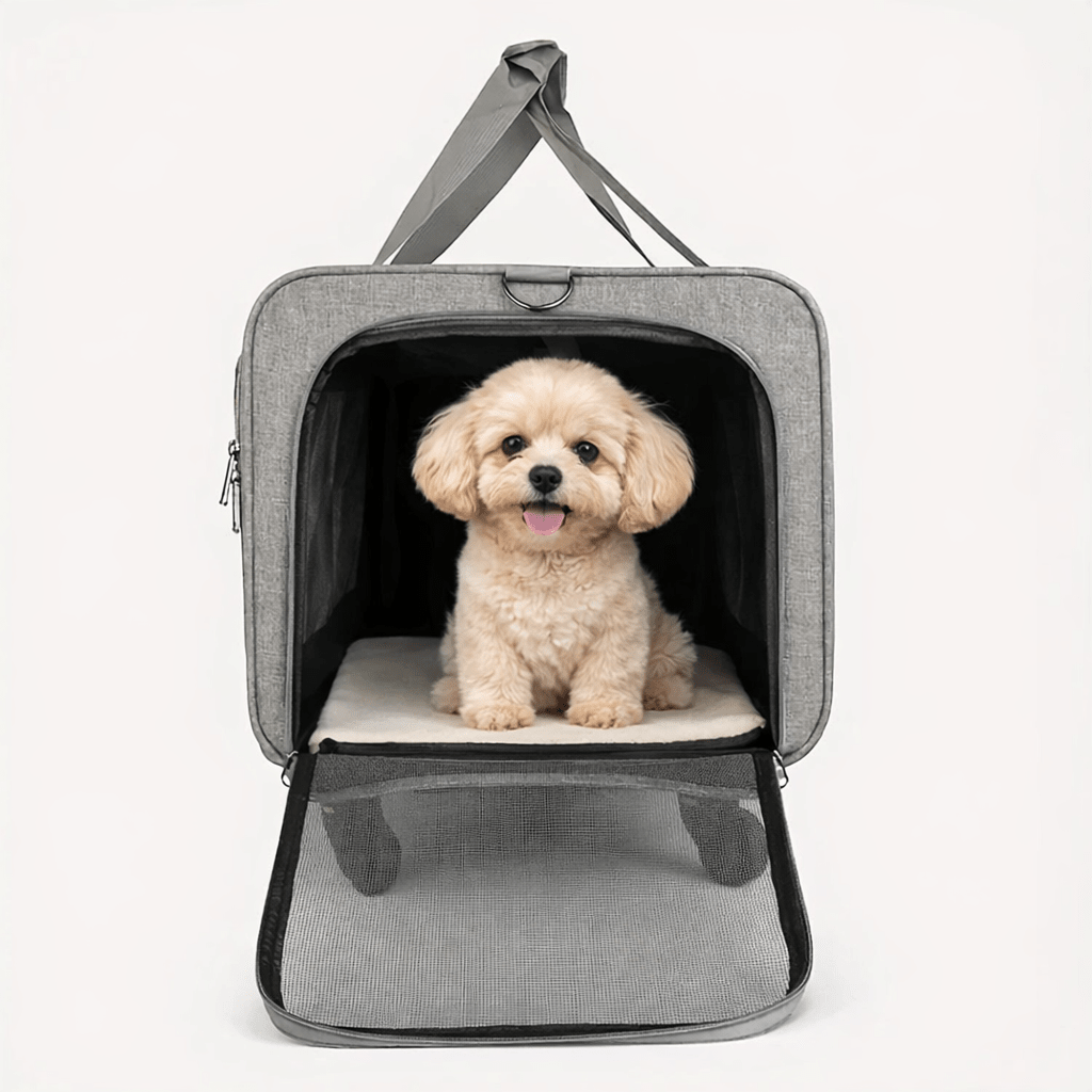 Mala de Transporte com Rodas para Cães – Dobrável e Portátil - DogCare.pt