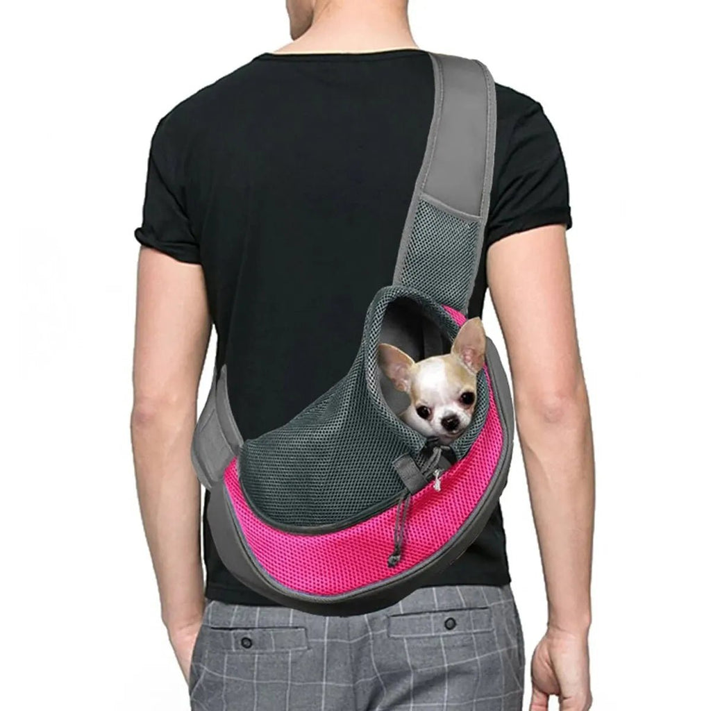 Mochila Transportadora para Cães e Gatos – Confortável e Respirável - DogCare.pt
