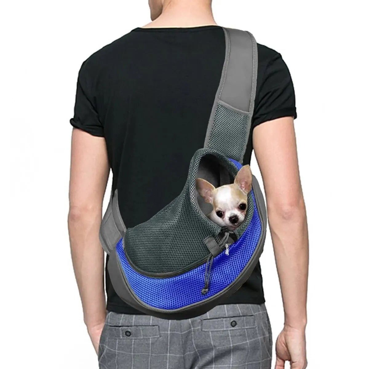 Mochila Transportadora para Cães e Gatos – Confortável e Respirável - DogCare.pt